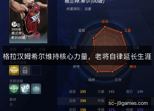 格拉汉姆希尔维持核心力量，老将自律延长生涯